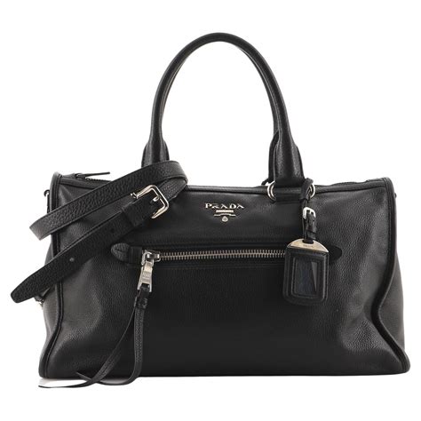 prada phenix pebbled leather satchel|Prada Front Zip Convertible Satchel Vitello Phenix .